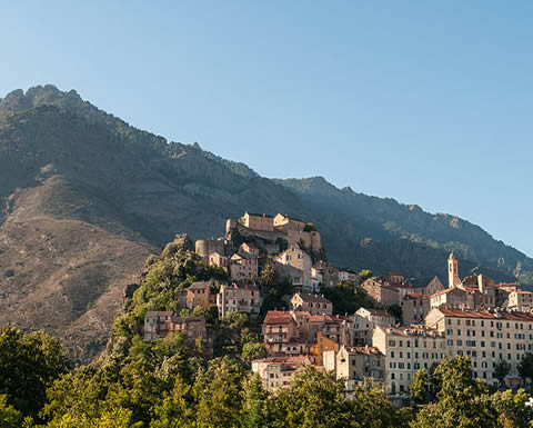 Image de la ville de Corte